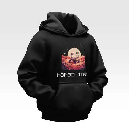 Mongol Tori Eternals Flames Hoodie Black