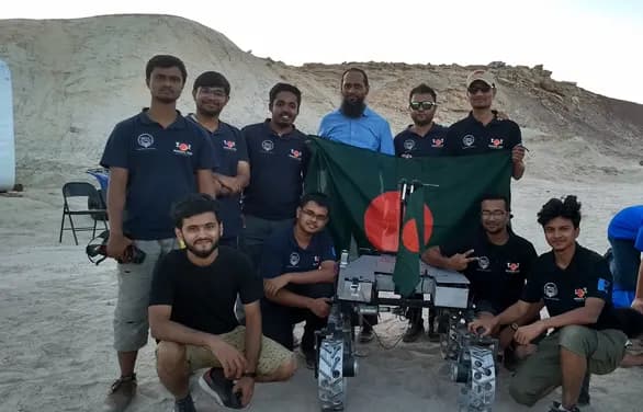 BRACU Mongol-Tori in University Rover Challenge URC 2018 final