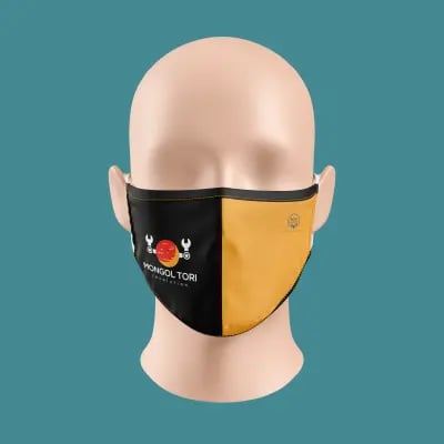 Mongol Tori Mask Black